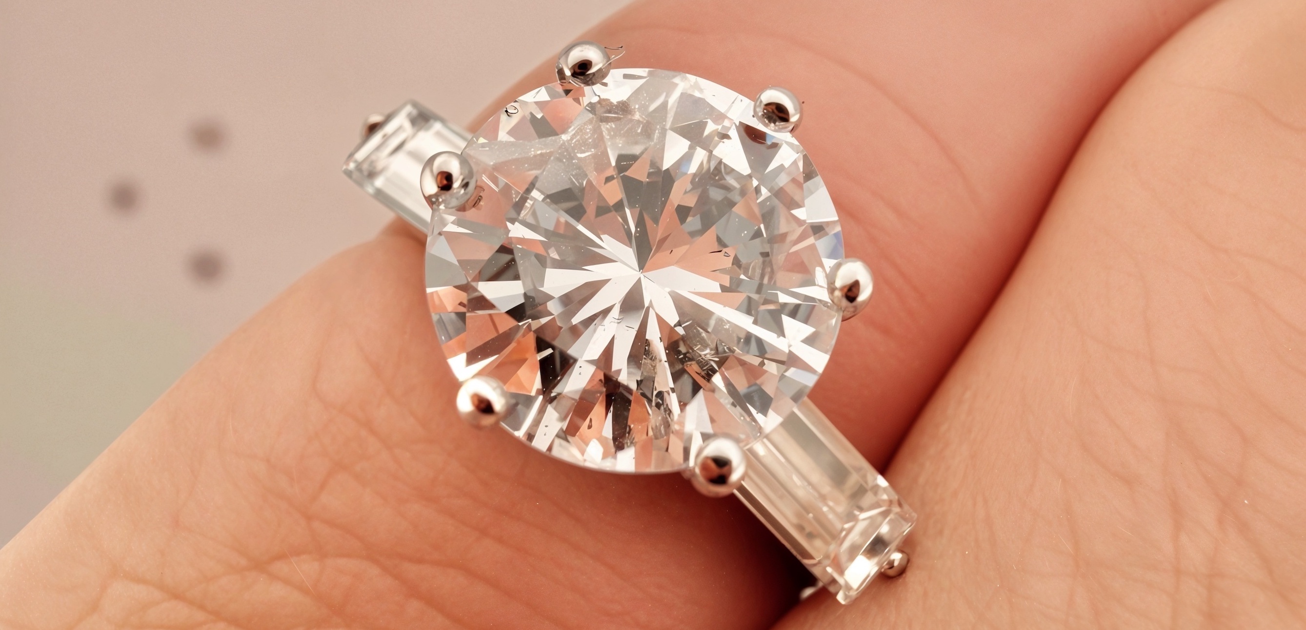 Zásnubní prsten s diamantem 2,25 ct E:P1 2